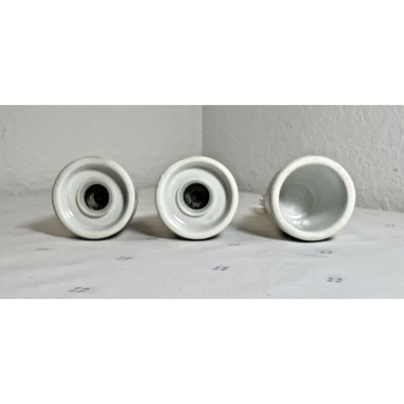 Vintage FRANCO POZZI Ceramic Salt & Pepper Shakers Toothpick Holder ITALY - Picture 5 of 6